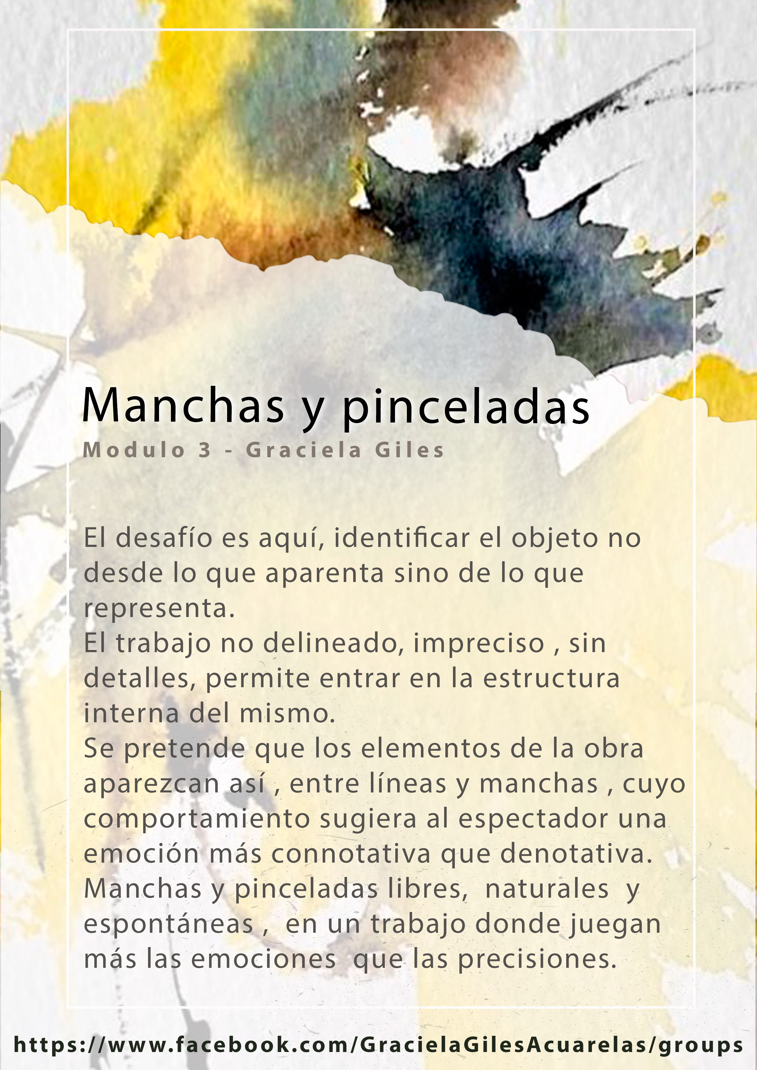 3 - Manchas y pinceladas